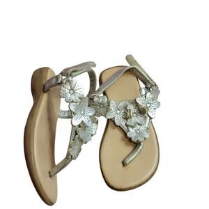 Wonderkids silver sandals 6